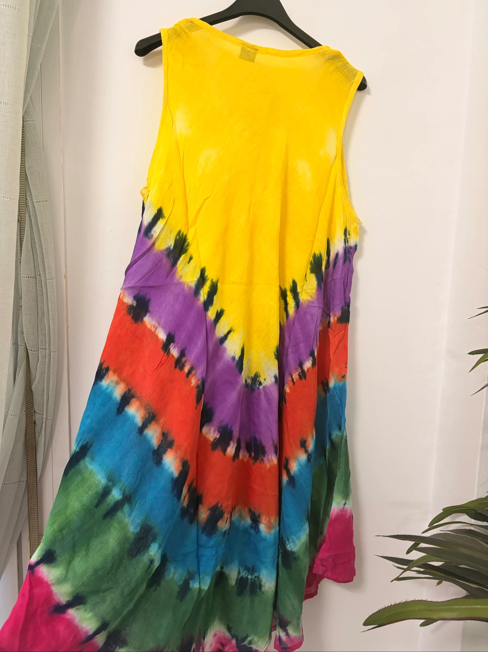 Vestido de verano estampado tie-dye  – photo 6